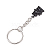 Alloy Enamel Pendant Keychain KEYC-JKC00905-3