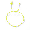 Bohemian Knotted Braided Nylon Cord Bracelets UQ5107-3-1