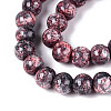 Baking Paint Glass Beads Strands DGLA-N016-6mm-04-3