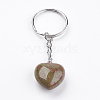 Natural Unakite Keychain KEYC-F019-02I-2