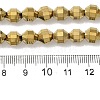 Electroplated Synthetic Non-magnetic Hematite Beads Strands G-I364-L01-03-4