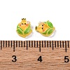 Cartoon Transparent Resin Cabochons CRES-R459-01F-3