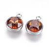 K9 Glass Rhinestone Pendants STAS-F123-26I-1