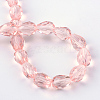 Transparent Glass Bead Strands LS-GLAA-R024-6x8mm-08-3