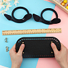 Imitation Leather Crochet Bag Nail Bottom & Sew on Bag Handles Set DIY-WH0034-89B-3