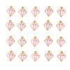 20Pcs Light Gold Alloy Enamel Charms ENAM-YW0001-36A-1