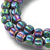 Electroplated Synthetic Non-magnetic Hematite Beads Strands G-C154-A01-01J-3