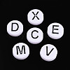 Opaque Acrylic Enamel Beads SACR-T035-17M-02-2