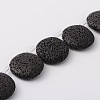 Natural Lava Rock Beads Strand G-D034-11-2