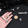 Alloy Cufflinks & Tie Clips Sets AJEW-WH0886-09A-3