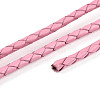 Braided Cowhide Leather Cord NWIR-N005-01D-5mm-3