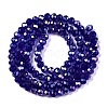Electroplate Glass Beads Strands LS-EGLA-A044-T3mm-B06-3