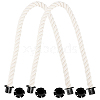 Practical Twisted Cotton Rope Bag Handle FIND-WH0116-34A-1