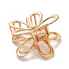 Alloy Claw Hair Clips AJEW-A061-06B-G-3