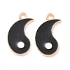 Alloy Enamel Pendants PALLOY-D015-05A-2