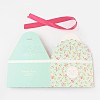 Small Floral Christmas Gift Box CON-WH0034-C03-1