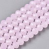 Glass Beads Strands EGLA-A044-J4mm-D02-1