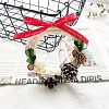 Circle Shape Rattan Vine Branch Wreath Hoop DIY-B022-04B-2