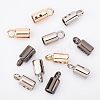 CHGCRAFT 24Set 3 Color Alloy Cord Ends FIND-CA0003-61-5