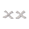 Rack Plating Alloy Cabochons FIND-I030-08P-1