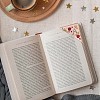 4Pcs Letter Personalized Hand Embroidered Corner Bookmarks JX587A-2