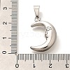 Anti-Tarnish 304 Stainless Steel Pendants STAS-U035-15P-3