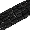 Natural Black Tourmaline Beads Strands G-F715-111-1
