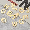 304 Stainless Steel Letter Charms STAS-P141-6