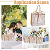 Floral Printed Paper Gift Tote Bags ABAG-WH0044-82C-7