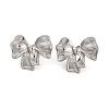 Non-Tarnish 304 Stainless Steel Stud Earrings for Women EJEW-Z057-03P-1