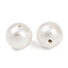 Compressed Cotton Pearl Beads WOVE-V001-A01-12mm-2