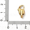 304 Stainless Steel Lobster Claw Clasps STAS-K252-12A-G-3