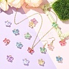 30Pcs Acrylic Pendants PALLOY-YW00120-4
