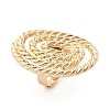 Alloy Adjustable Rings for Women RJEW-B108-06KCG-03-5