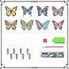 DIY Butterfly Hook Diamond Painting Kits PW-WGFF6D2-01-2