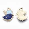 Eco-Friendly Zinc Alloy  Pendants ENAM-R051-08-02G-NR-2