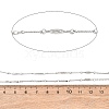 304 Stainless Steel Horse Eye Link Chains CHS-H117-04P-2