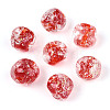 Handmade Foil Lampwork Beads FOIL-T007-01C-1