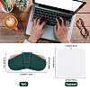 CREATCABIN PU Leather Glasses Case AJEW-CN0001-54C-2