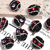 Halloween Theme Acrylic Beads PW-WGAAE9F-01-1