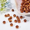 OLYCRAFT 120Pcs Round Natural Wood Beads WOOD-OC0001-84-LF-3