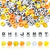 Transparent & Opaque Acrylic Beads KY-FS0001-26C-1