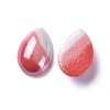 Opaque Glass Cabochons X-GGLA-S038-02D-8x12-3