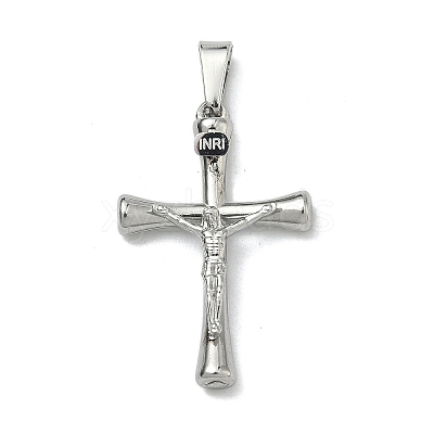 304 Stainless Steel Pendants STAS-F336-18P-02-1