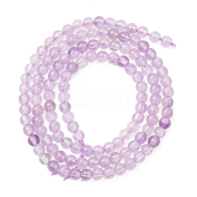 Natural Amethyst Beads Strands G-H358-A01-3mm-01-1