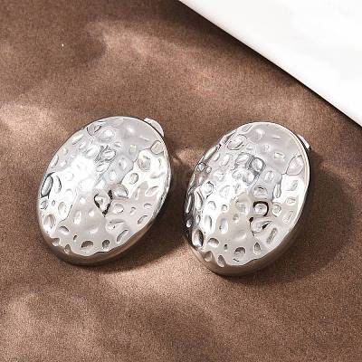 304 Stainless Steel Stud Earrings EJEW-G457-04A-P-1