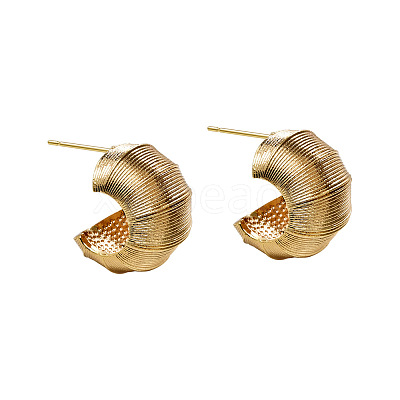 Brass Stud Earrings for Women FS-WGBBFC6-03-1
