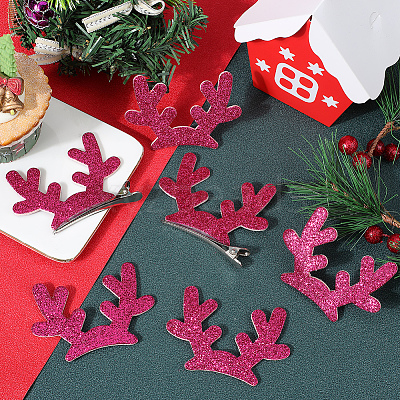 Christmas Theme Felt Fabrics Hair Accessories Findings FIND-WH20004-14C-1