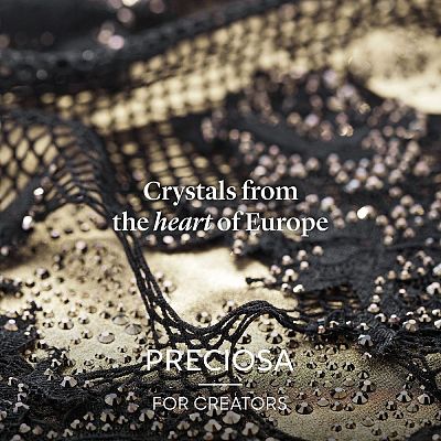 Preciosa® Crystal Hotfix Flatback Stones Y-PRC-HSS6-30340-1