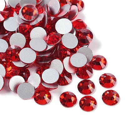 Glass Flat Back Rhinestone X-RGLA-C002-SS30-227-1